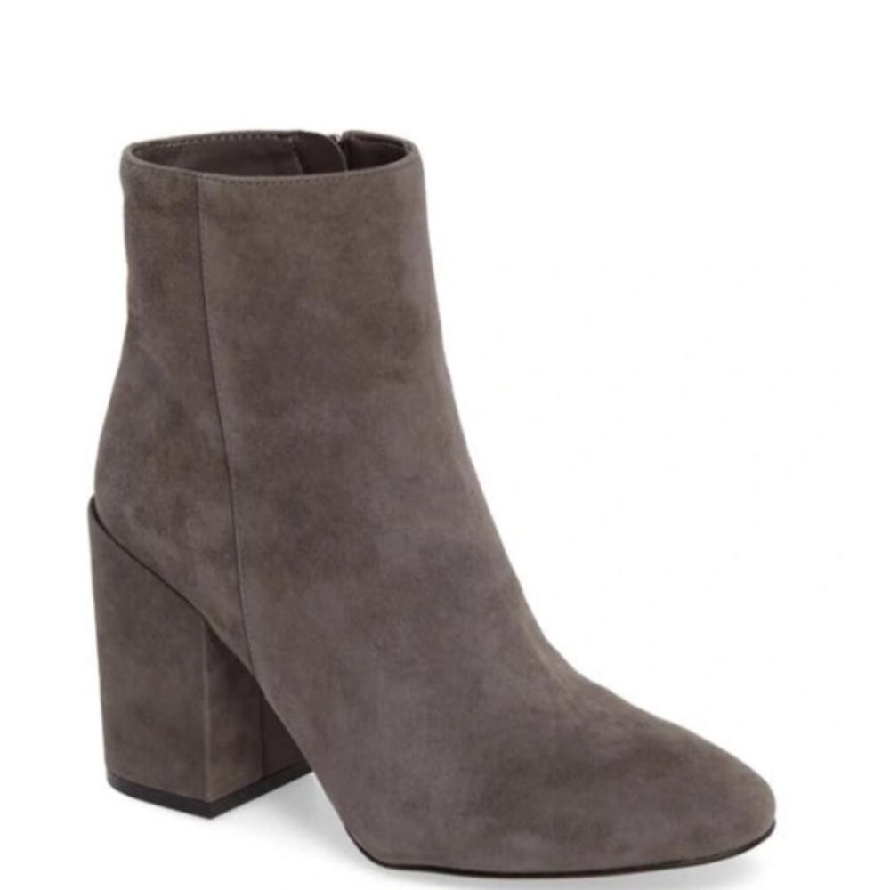 Vince Camuto Destilly Booties 8.5 Grey Suede